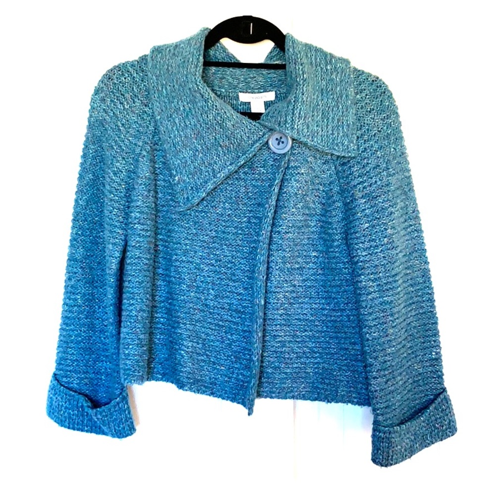 Soft and cozy blue cardigan